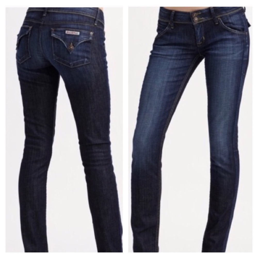 HUDSON | Collin Low Rise Skinny Jeans